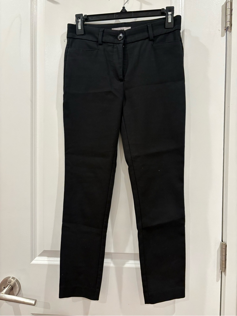 Women's Black Slim Stretch Pants